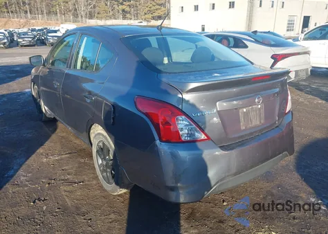 2019 Nissan Versa 1.6 S+ z USA, uszkodzony, nr VIN 3N1CN7AP7KL832348